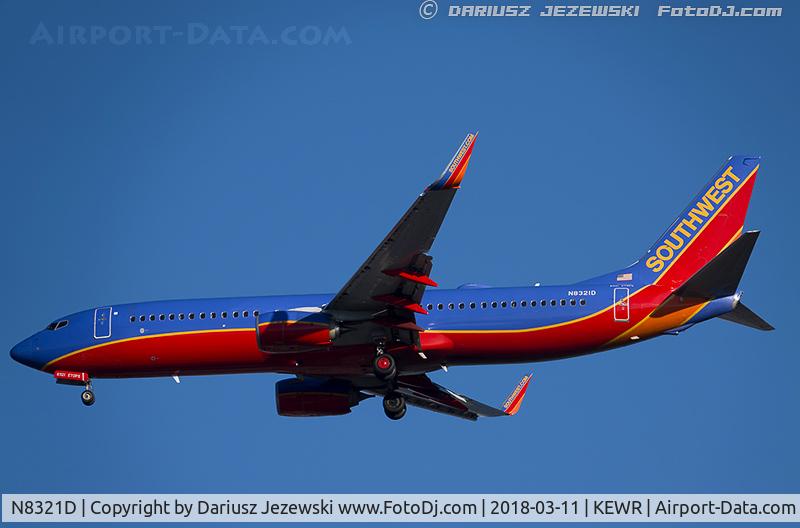 N8321D, 2012 Boeing 737-8H4 C/N 36687, Boeing 737-8H4 - Southwest Airlines  C/N 36687, N8321D