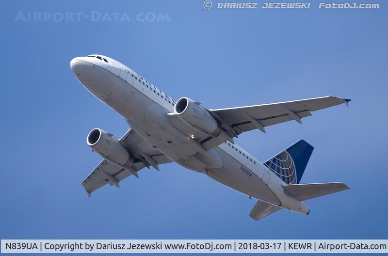 N839UA, 2001 Airbus A319-131 C/N 1507, Airbus A319-131 - United Airlines  C/N 1507, N839UA