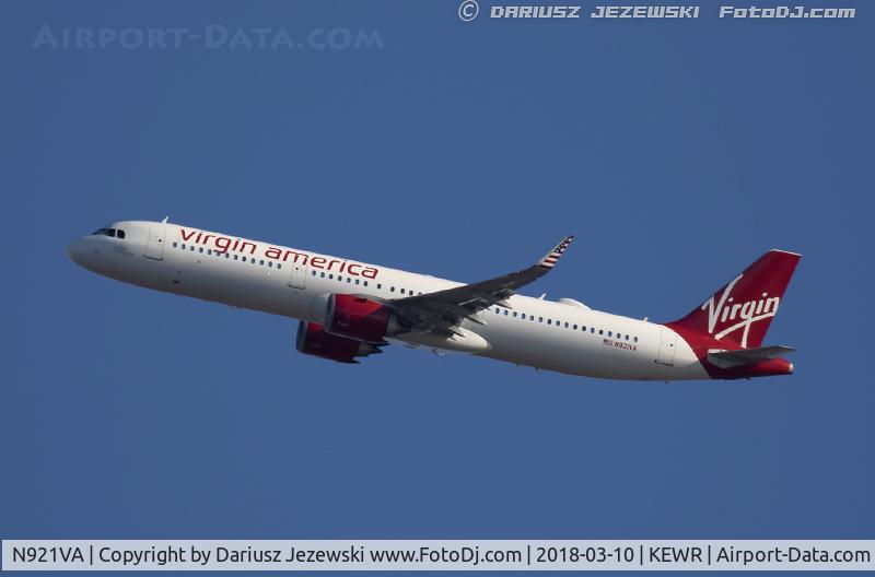 N921VA, 2017 Airbus A321-253N C/N 7589, Airbus A321-253N - Virgin America  C/N 7589, N921VA