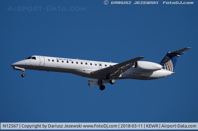 N12567, 2002 Embraer ERJ-145LR (EMB-145LR) C/N 145623, Embraer ERJ-145LR (EMB-145LR) - United Express (ExpressJet Airlines)   C/N 145623, N12567