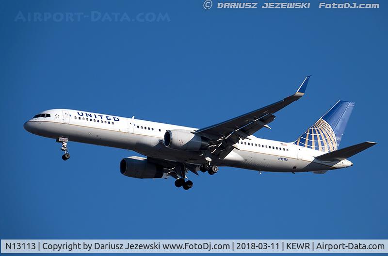 N13113, 1995 Boeing 757-224 C/N 27555, Boeing 757-224 - United Airlines  C/N 27555, N13113