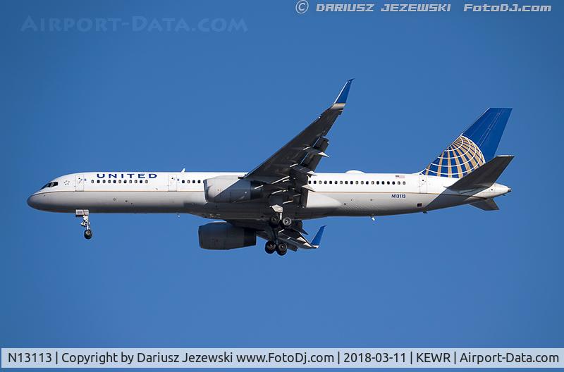 N13113, 1995 Boeing 757-224 C/N 27555, Boeing 757-224 - United Airlines  C/N 27555, N13113
