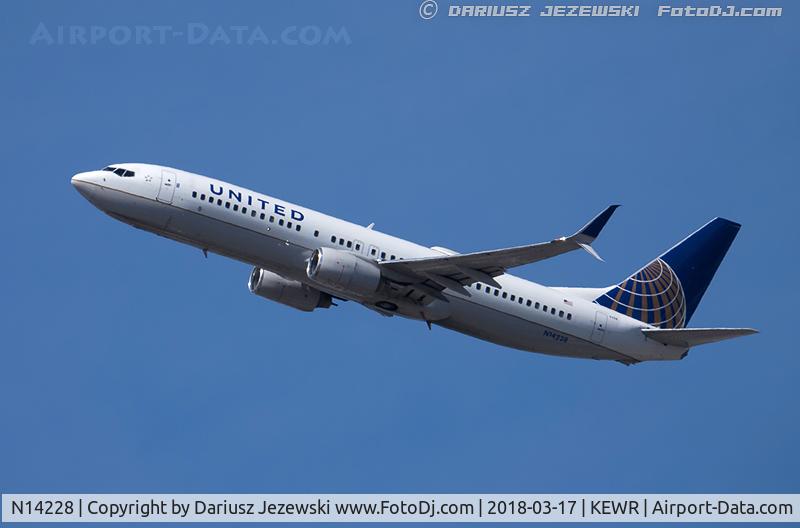 N14228, 1999 Boeing 737-824 C/N 28792, Boeing 737-824 - United Airlines  C/N 28792, N14228