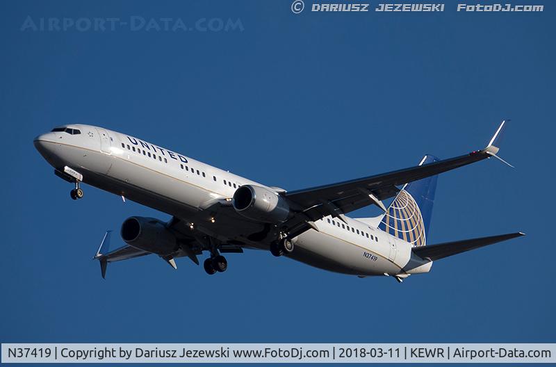 N37419, 2008 Boeing 737-924/ER C/N 31666, Boeing 737-924/ER - United Airlines  C/N 31666, N37419