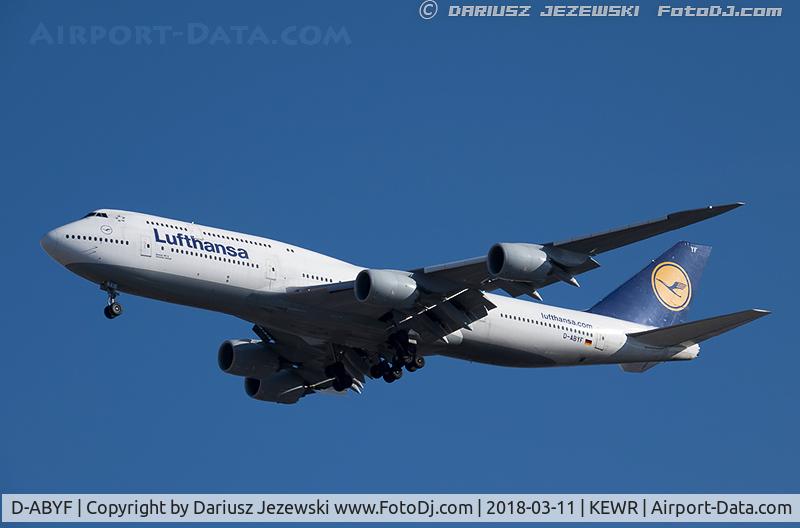 D-ABYF, 2012 Boeing 747-830 C/N 37830, Boeing 747-830 - Lufthansa  C/N 37830, D-ABYF