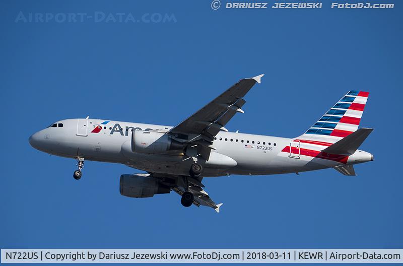 N722US, 1999 Airbus A319-112 C/N 1097, Airbus A319-112 - American Airlines  C/N 1097, N722US