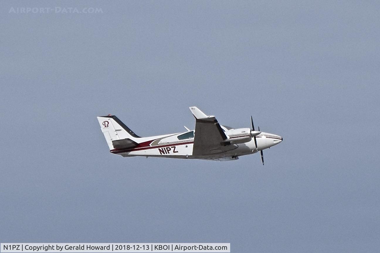 N1PZ, 1972 Beech E-55 Baron C/N TE-890, Departing BOI.