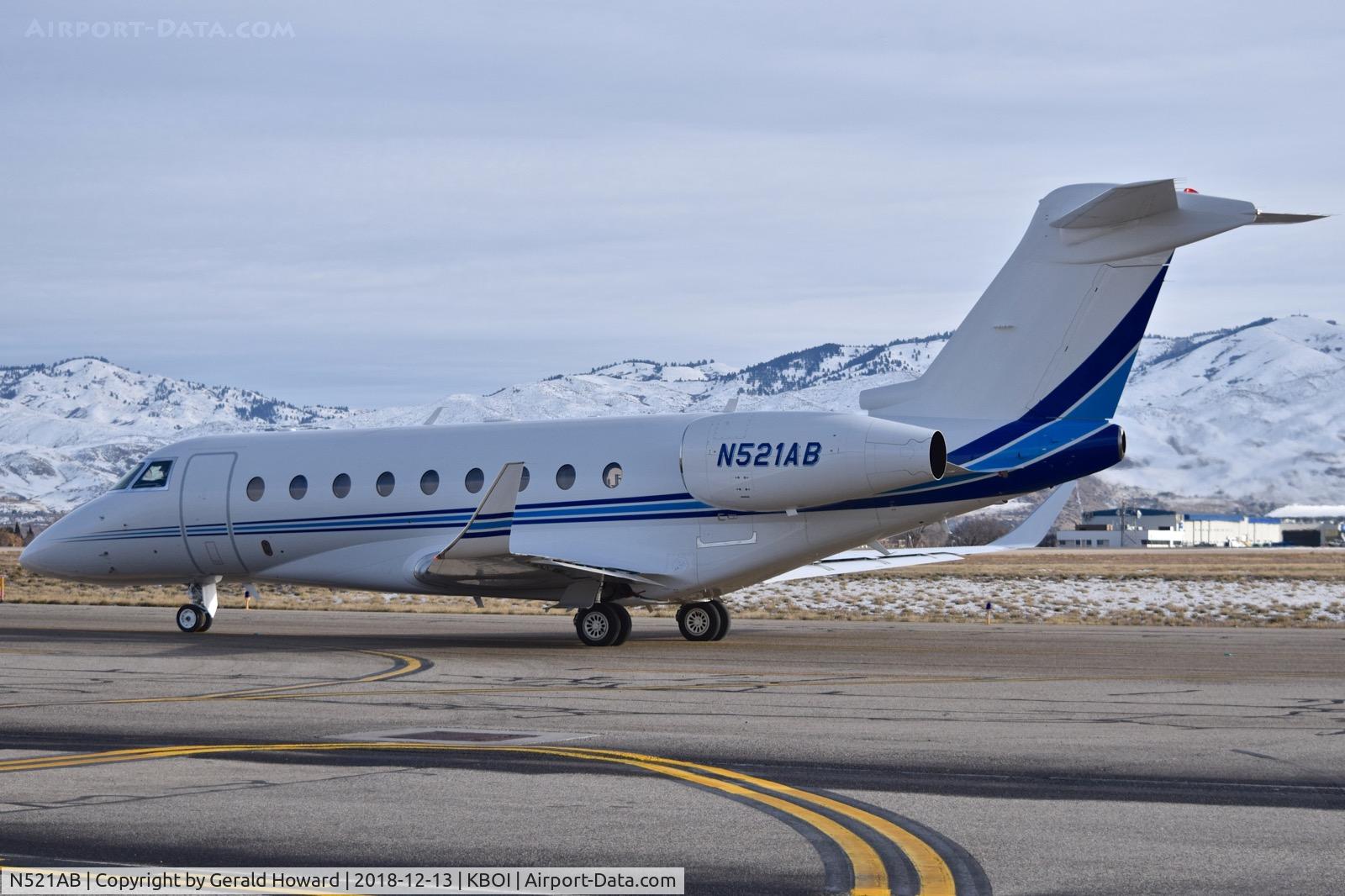 N521AB, 2017 Israel Aircraft Industries Gulfstream G280 C/N 2113, Awaiting clearance on Juliet.