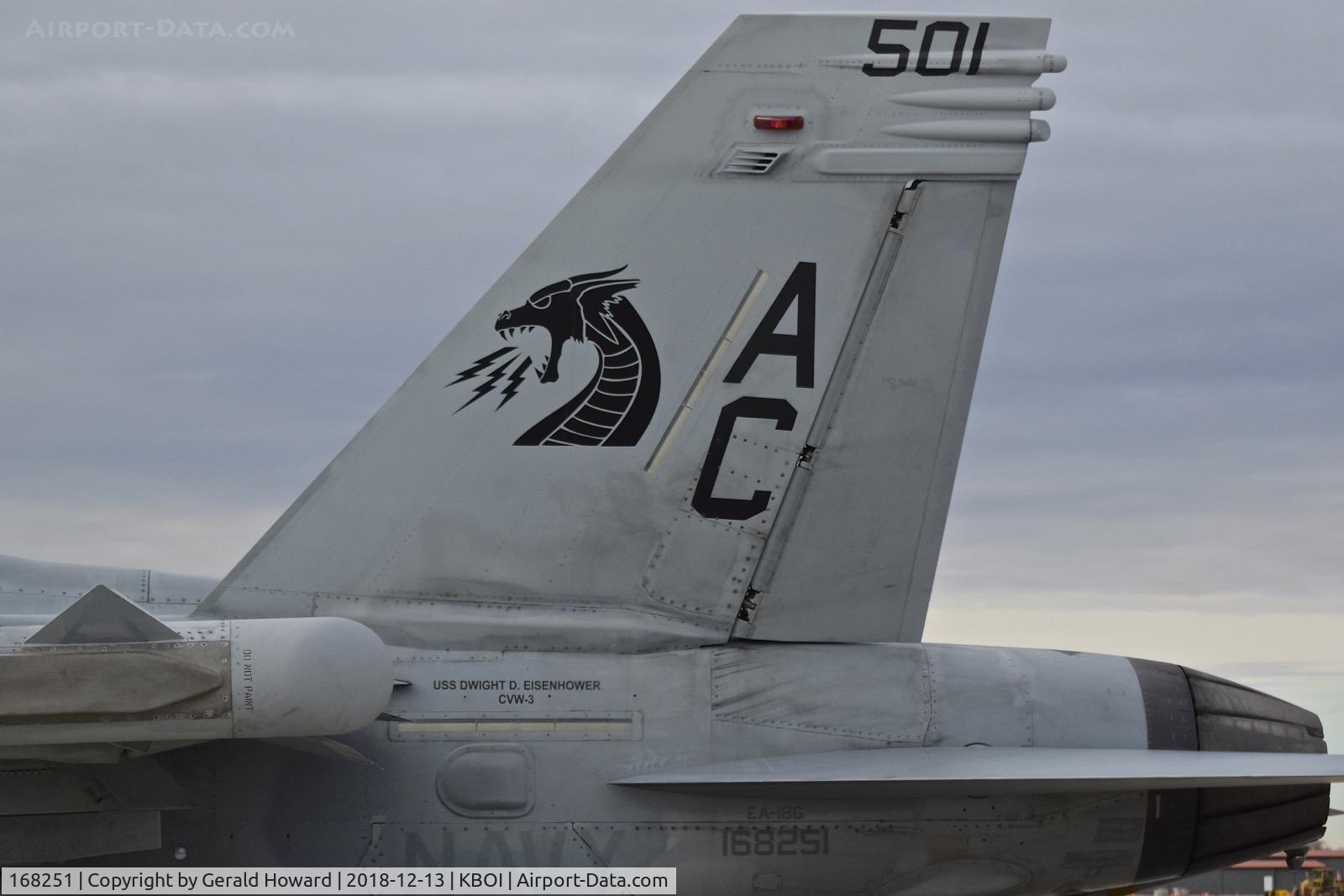 168251, Boeing EA-18G Growler C/N G-33, VAQ-130 