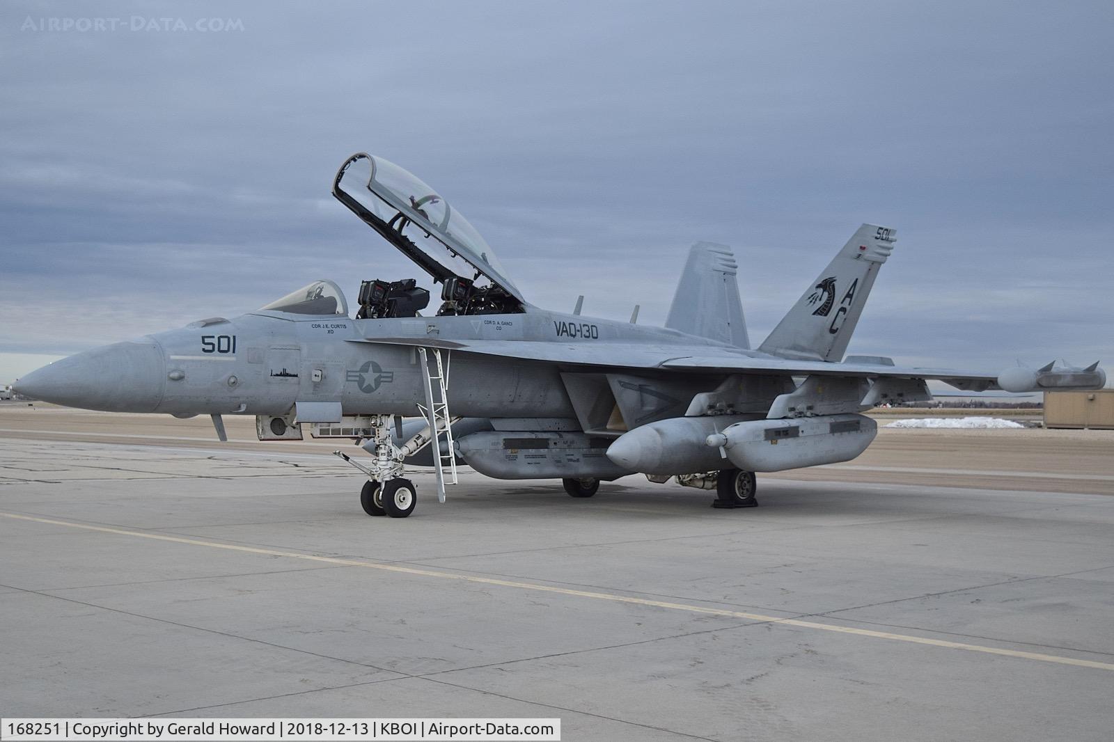 168251, Boeing EA-18G Growler C/N G-33, VAQ-130 