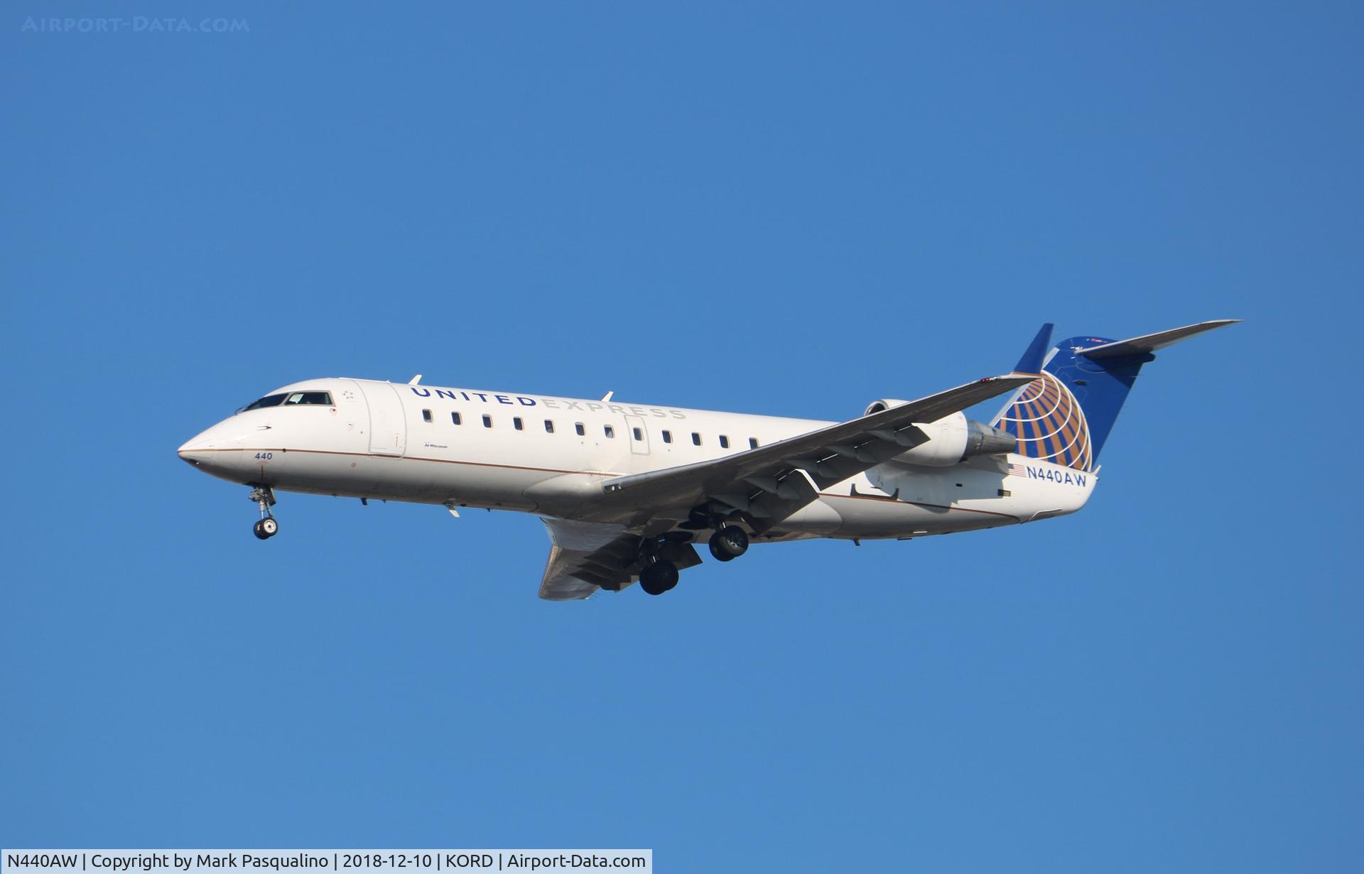 N440AW, 2003 Bombardier CRJ-200LR (CL-600-2B19) C/N 7766, CL-600-2B19