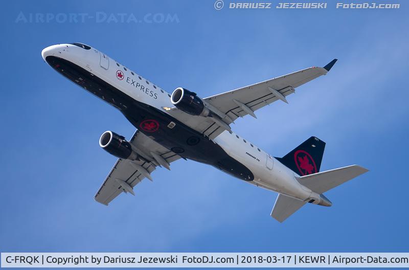 C-FRQK, 2006 Embraer 175LR (ERJ-170-200LR) C/N 17000126, Embraer 175LR (ERJ-170-200LR) - Air Canada Express  C/N 17000126, C-FRQK