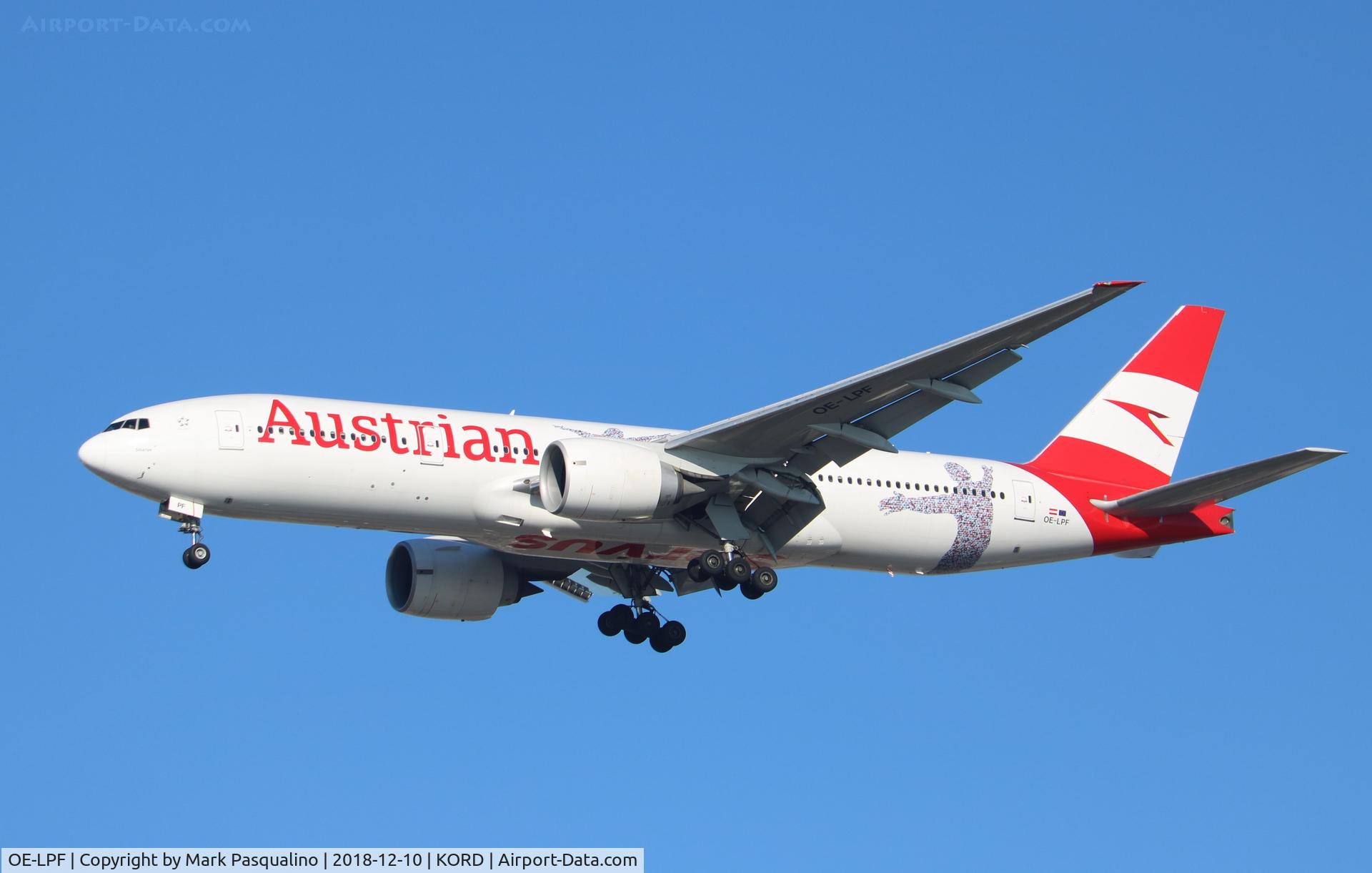 OE-LPF, 2001 Boeing 777-2Q8/ER C/N 28692, Boeing 777-2Q8/ER