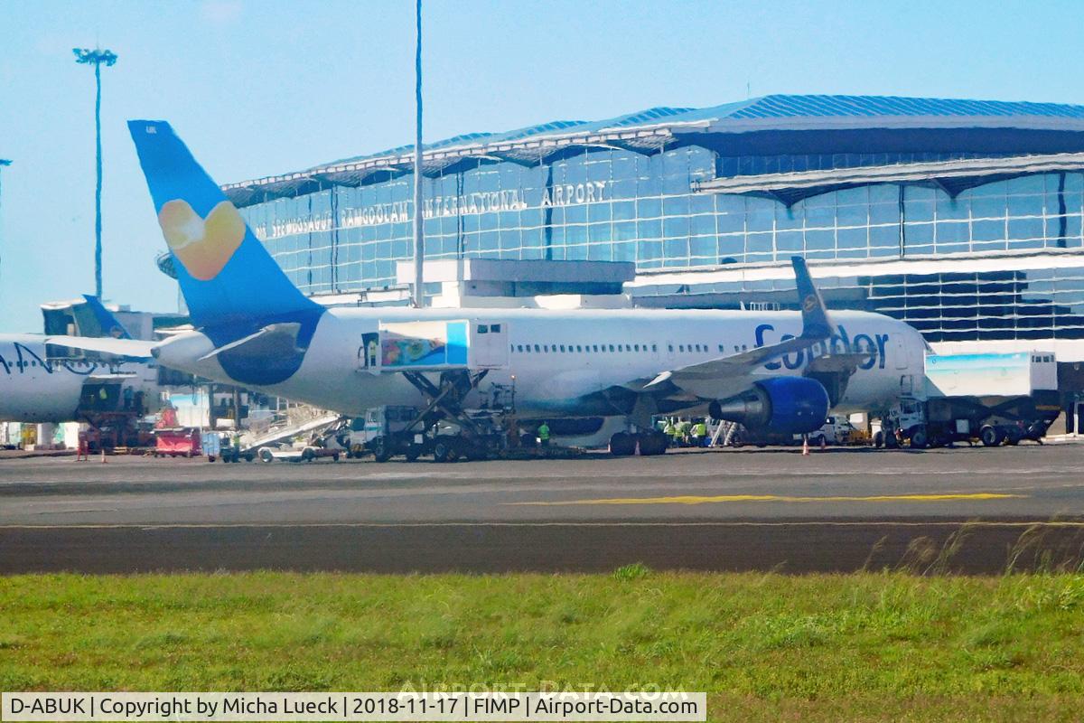 D-ABUK, 1999 Boeing 767-343/ER C/N 30009, At Mauritius
