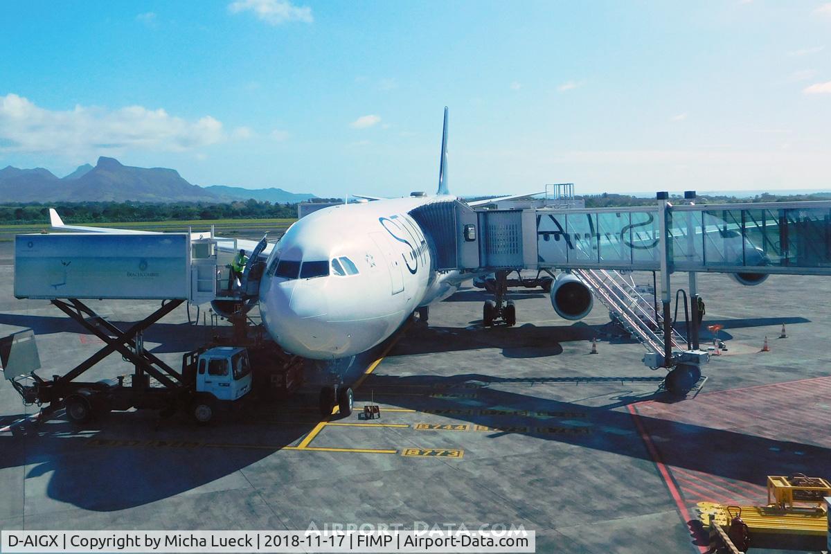 D-AIGX, 2000 Airbus A340-313X C/N 354, At Mauritius