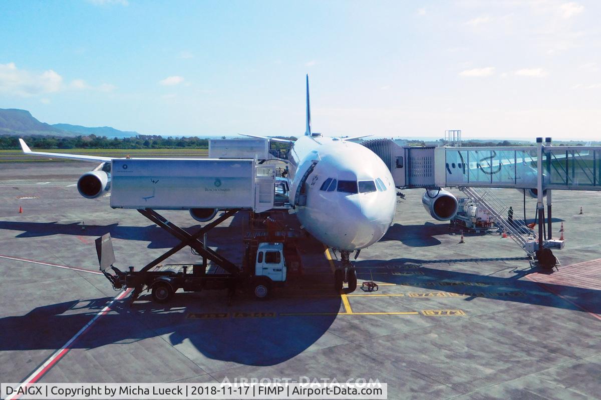 D-AIGX, 2000 Airbus A340-313X C/N 354, At Mauritius