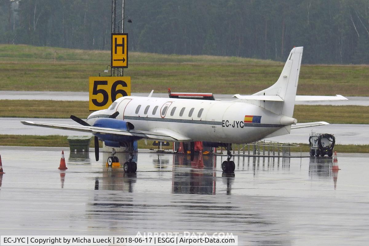 EC-JYC, 1979 Swearingen SA-226TC Metro II C/N TC-303, At Gothenburg