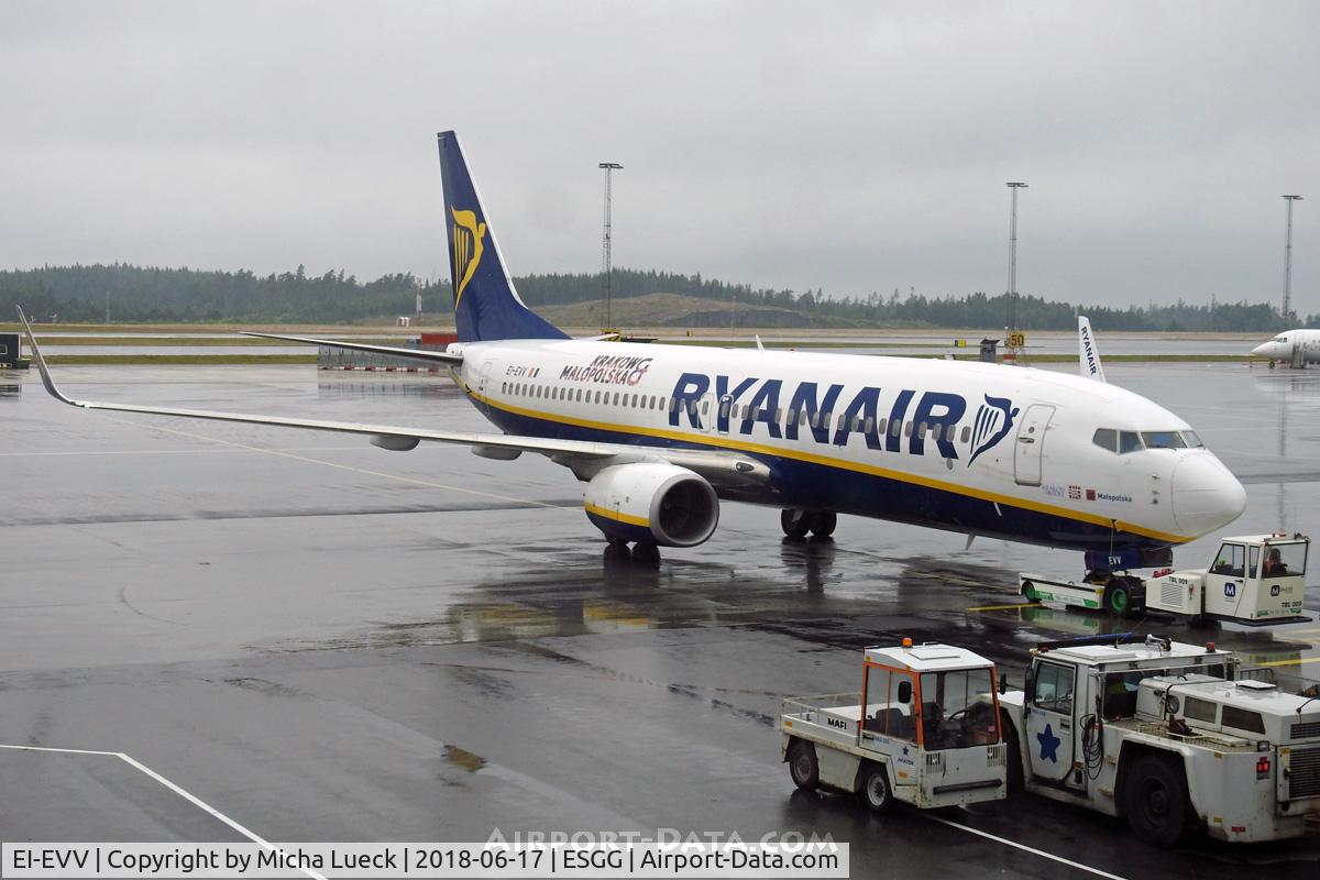 EI-EVV, 2012 Boeing 737-8AS C/N 40314, At Gothenburg