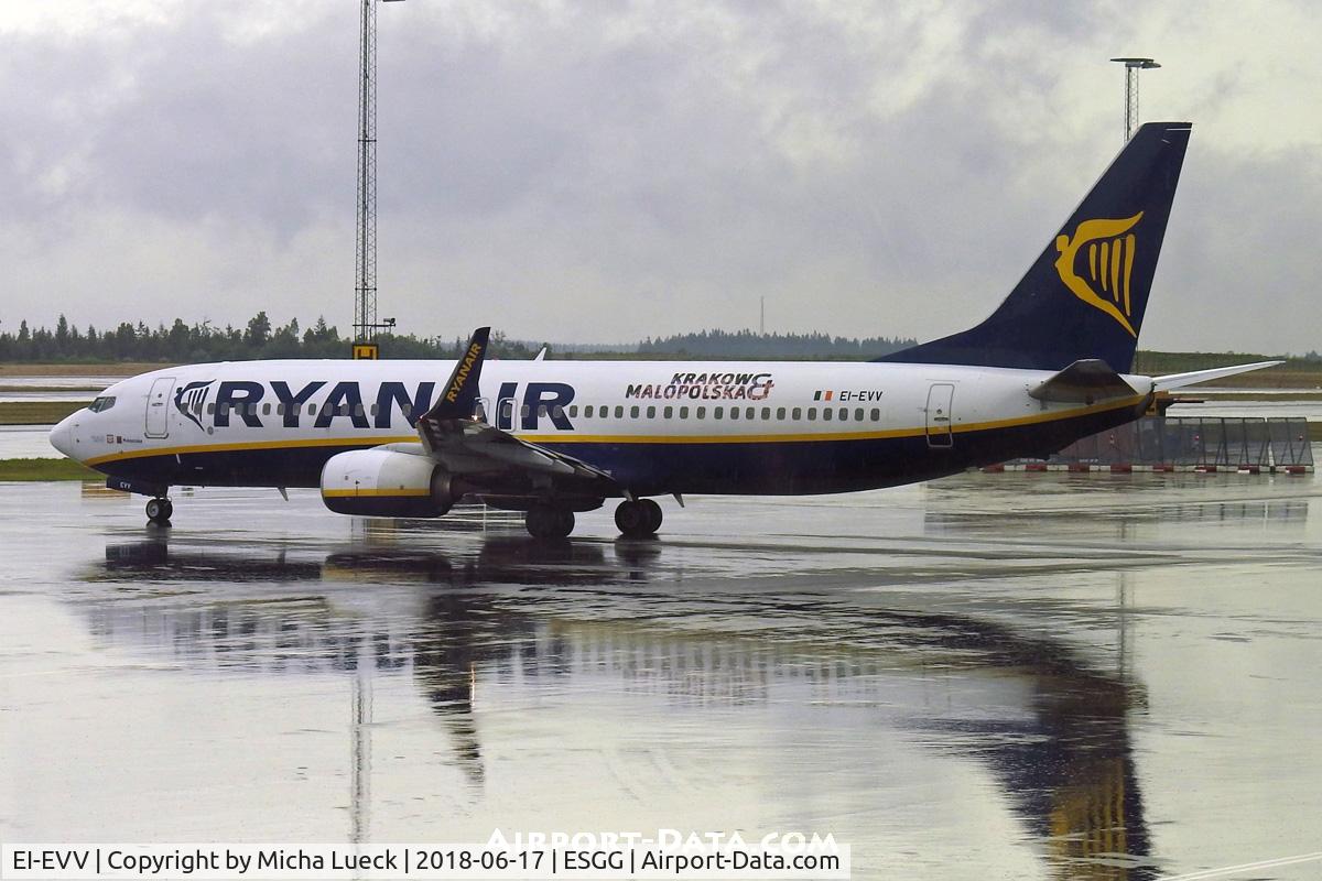 EI-EVV, 2012 Boeing 737-8AS C/N 40314, At Gothenburg