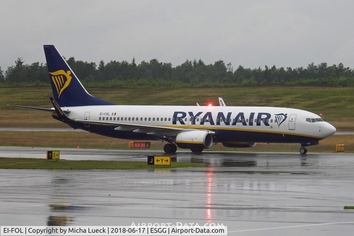 EI-FOL, 2016 Boeing 737-8AS C/N 61580, At Gothenburg
