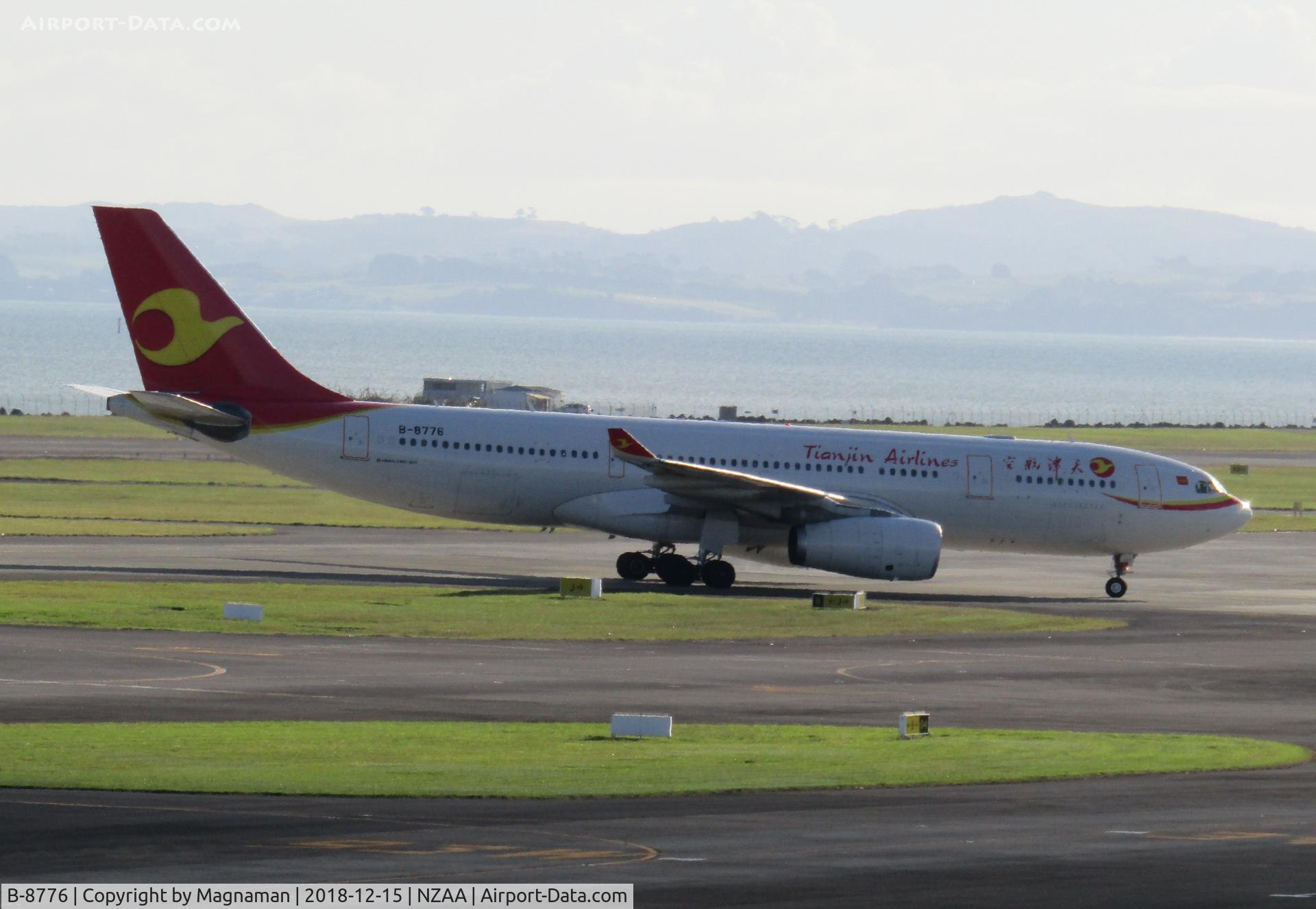 B-8776, 2016 Airbus A330-243 C/N 1756, just landed