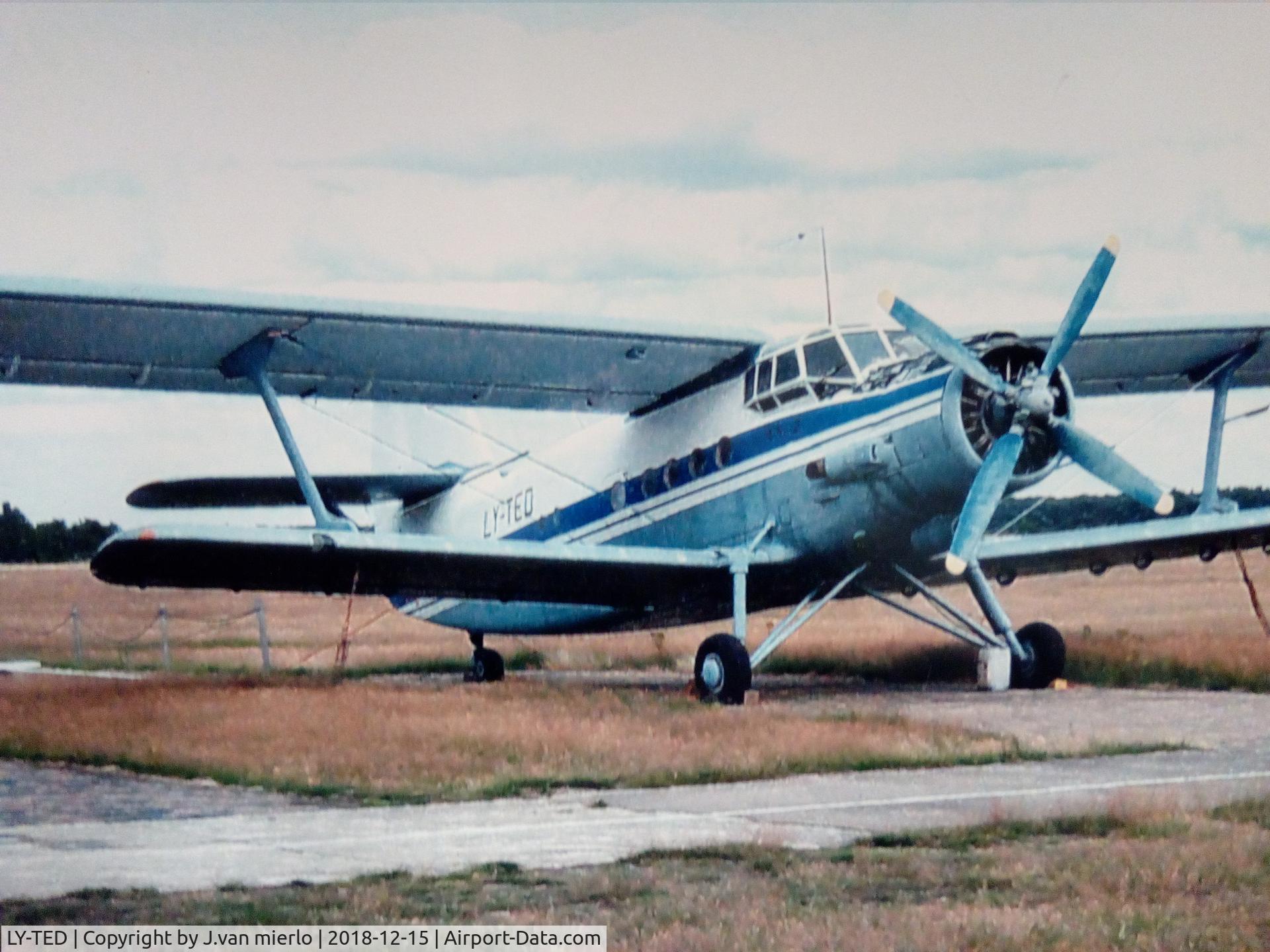 LY-TED, Antonov An-2 C/N 1G235-51, Leopoldsburg, Belgium
