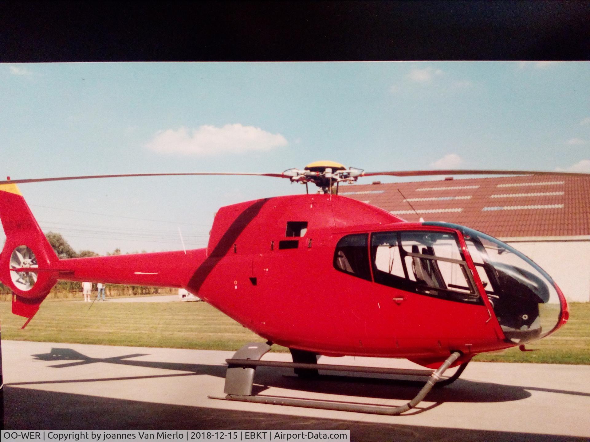 OO-WER, 2002 Eurocopter EC-120B Colibri C/N 1321, Wevelgem