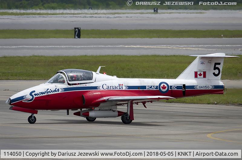 114050, Canadair CT-114 Tutor C/N 1050, CAF CT-114 Tutor 114050 C/N 1050 from Snowbirds Demo Team 15 Wing CFB Moose Jaw, SK