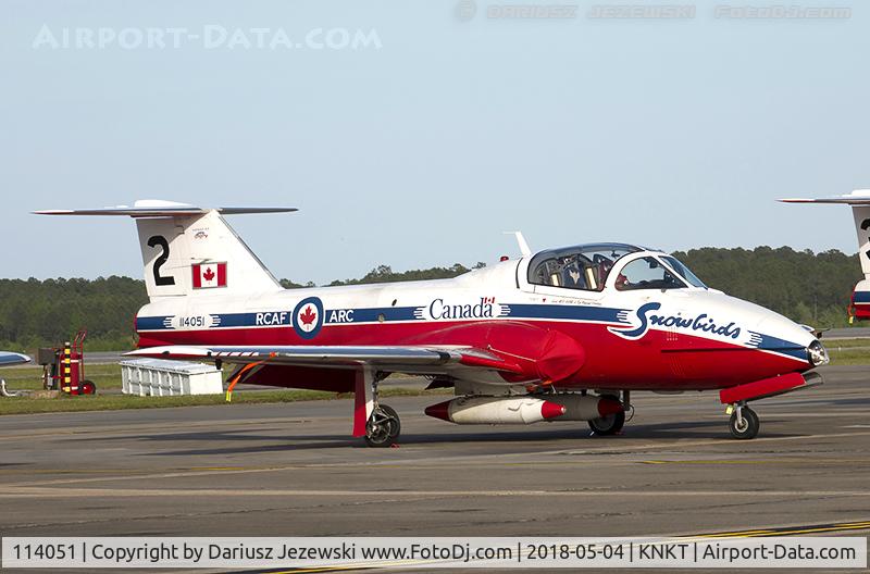 114051, Canadair CT-114 Tutor C/N 1051, CAF CT-114 Tutor 114051 C/N 1051 from Snowbirds Demo Team 15 Wing CFB Moose Jaw, SK
