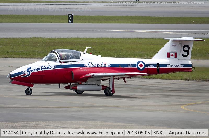114054, 1971 Canadair CT-114 C/N 1054, CAF CT-114 Tutor 114054 C/N 1054 from Snowbirds Demo Team 15 Wing CFB Moose Jaw, SK