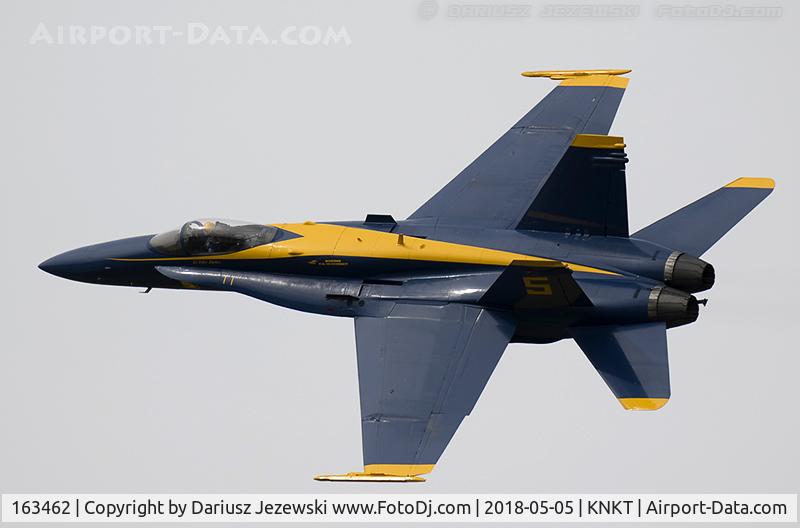 163462, 1988 McDonnell Douglas F/A-18C Hornet C/N 0683/C027, F/A-18C Hornet 163462  from Blue Angels Demo Team  NAS Pensacola, FL
