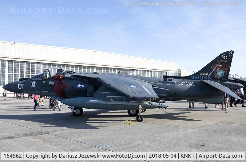 164562, McDonnell Douglas AV-8B Harrier II C/N 247, AV-8B Harrier 164562 CG-01 from VMA-231 
