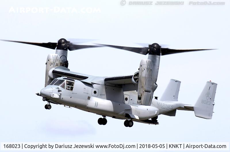 168023, Bell-Boeing MV-22B Osprey C/N D0153, MV-22B Osprey 168023 EH-11 from VMM-264 