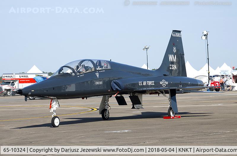 65-10324, 1965 Northrop T-38A-60-NO C/N N.5743, T-38A Talon 65-10324 WM from 394th CTS 509Th OG Whiteman AFB, MO