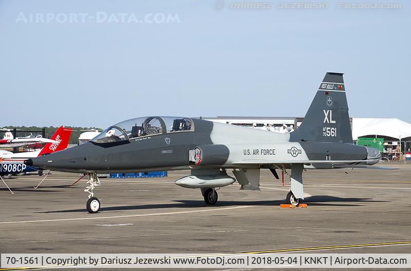 70-1561, 1970 Northrop T-38C Talon C/N T.6251, T-38C Talon 70-1561 XL from 87th FTS 
