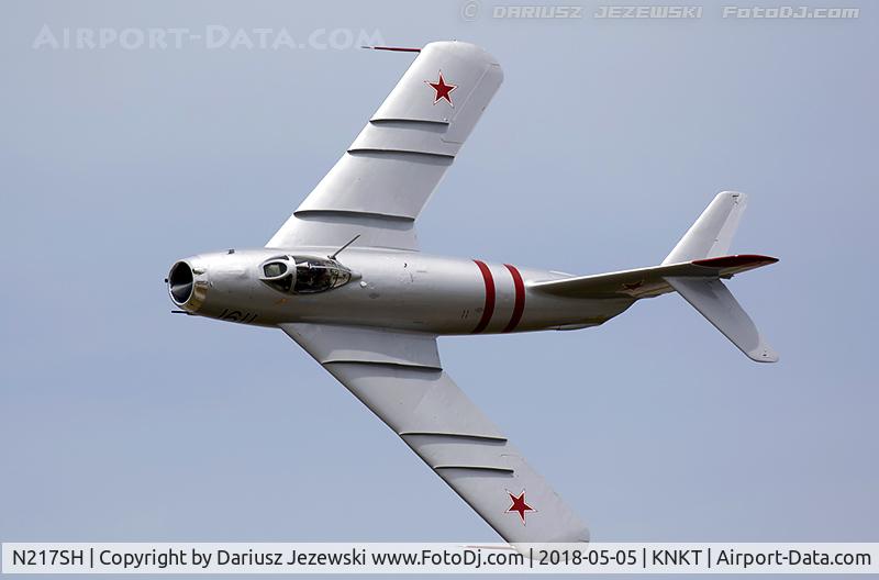 N217SH, 1959 PZL-Mielec Lim-5 (MiG-17F) C/N 1C1611, PZL Mielec Lim-5 (MiG-17F)  C/N 1C1611, NX217SH