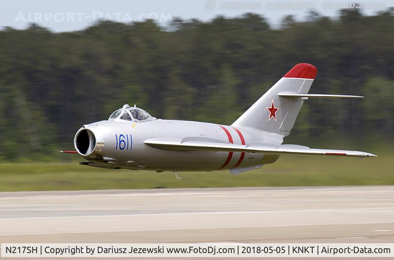 N217SH, 1959 PZL-Mielec Lim-5 (MiG-17F) C/N 1C1611, PZL Mielec Lim-5 (MiG-17F)  C/N 1C1611, NX217SH