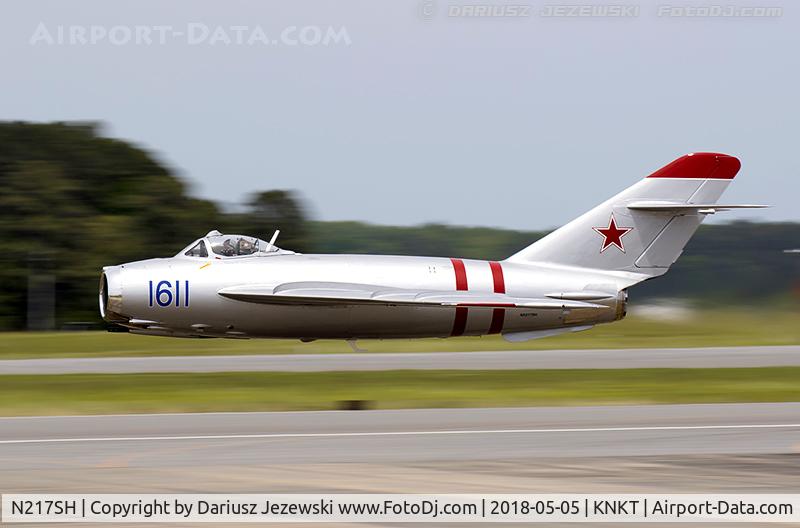 N217SH, 1959 PZL-Mielec Lim-5 (MiG-17F) C/N 1C1611, PZL Mielec Lim-5 (MiG-17F)  C/N 1C1611, NX217SH