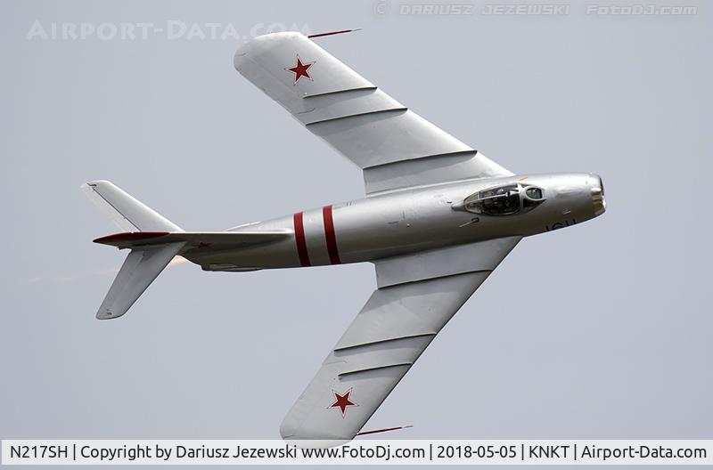 N217SH, 1959 PZL-Mielec Lim-5 (MiG-17F) C/N 1C1611, PZL Mielec Lim-5 (MiG-17F)  C/N 1C1611, NX217SH