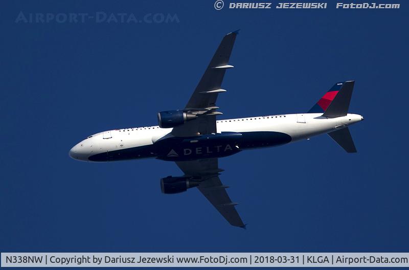 N338NW, 1992 Airbus A320-212 C/N 360, Airbus A320-211 - Delta Air Lines  C/N 360, N338NW
