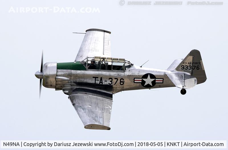 N49NA, 1949 North American T-6G Texan C/N 168-490, North American T-6G Texan  C/N 168-490, N49NA