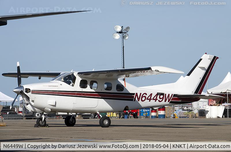 N6449W, 1981 Cessna P210N Pressurised Centurion C/N P21000783, Cessna P210N Pressurised Centurion  C/N P21000783, N6449W