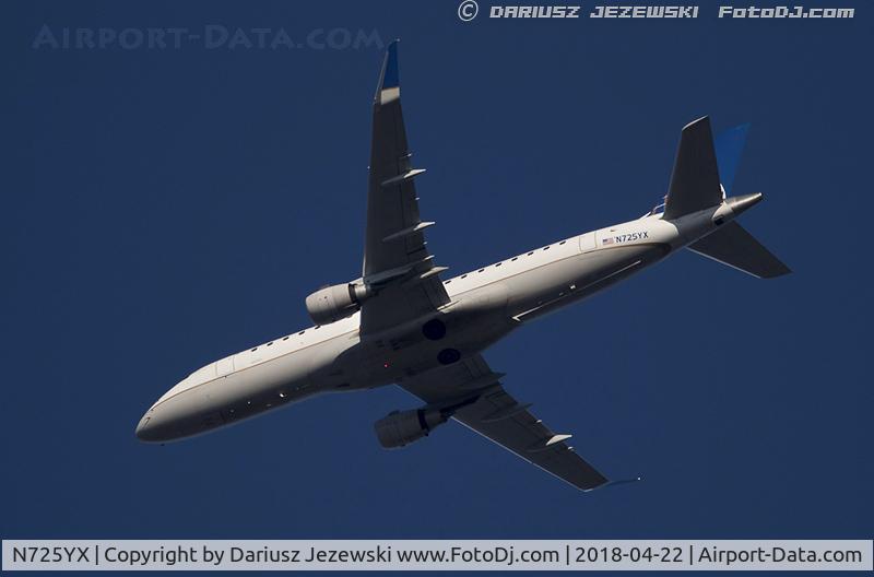N725YX, 2015 Embraer 175LR (ERJ-170-200LR) C/N 17000506, Embraer 175LR (ERJ-170-200LR) - United Express (Republic Airlines)   C/N 17000506, N725YX