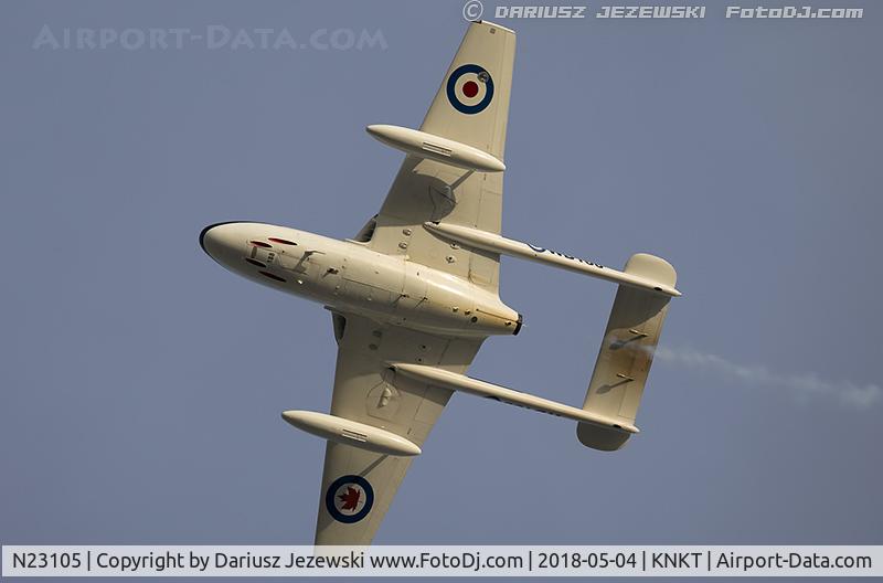 N23105, 1959 De Havilland (F+W Emmen) Vampire T55 (DH-115) C/N 982, De Havilland DH-115 Vampire T.55  C/N 982, N23105