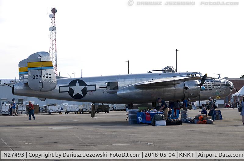 N27493, 1944 North American TB-25K Mitchell C/N 44-29869/108-33144, North American B-25J Mitchell 