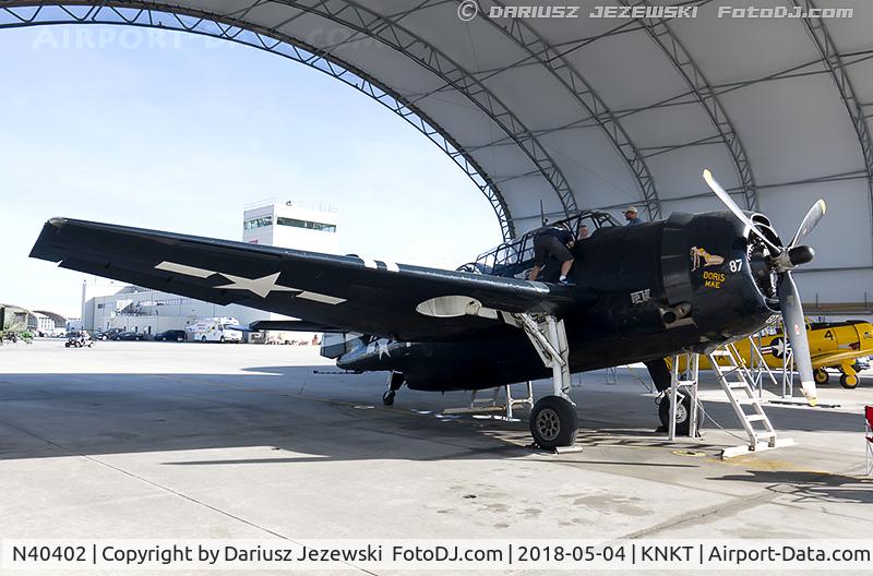 N40402, Grumman TBM-3 Avenger C/N 91426, Grumman TBM-3 Avenger 