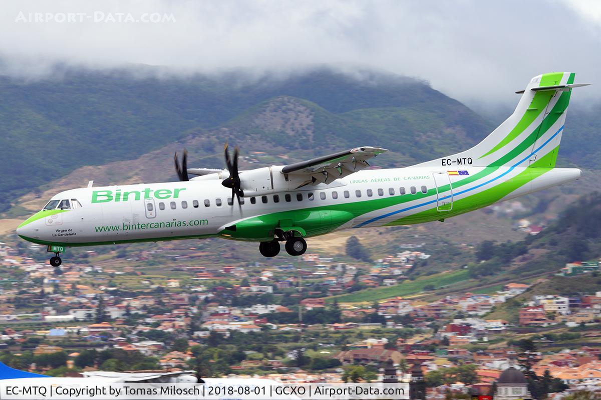 EC-MTQ, 2017 ATR 72-600 (72-212A) C/N 1469, Binter Canarias