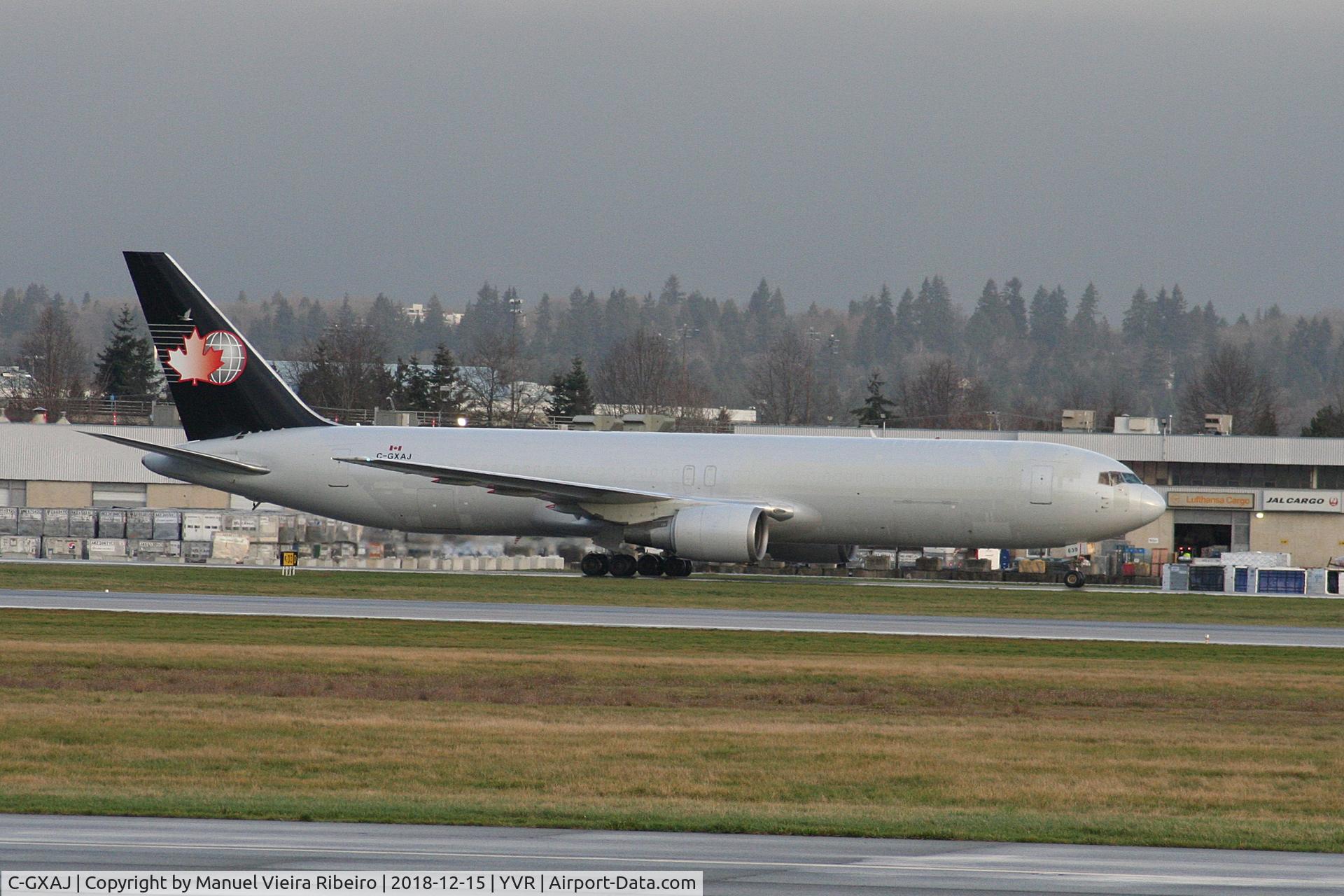 C-GXAJ, 1992 Boeing 767-323/ER(BDSF) C/N 25196, Arrival at YVR