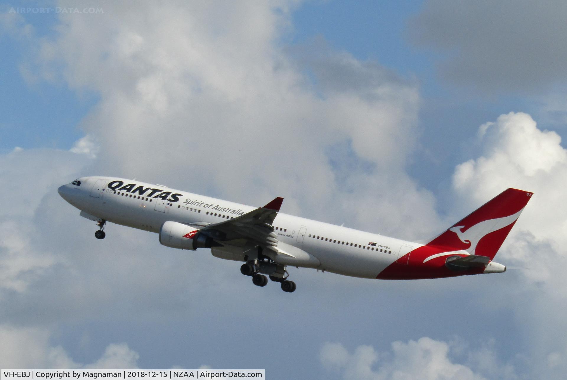 VH-EBJ, 2008 Airbus A330-202 C/N 940, off to Oz