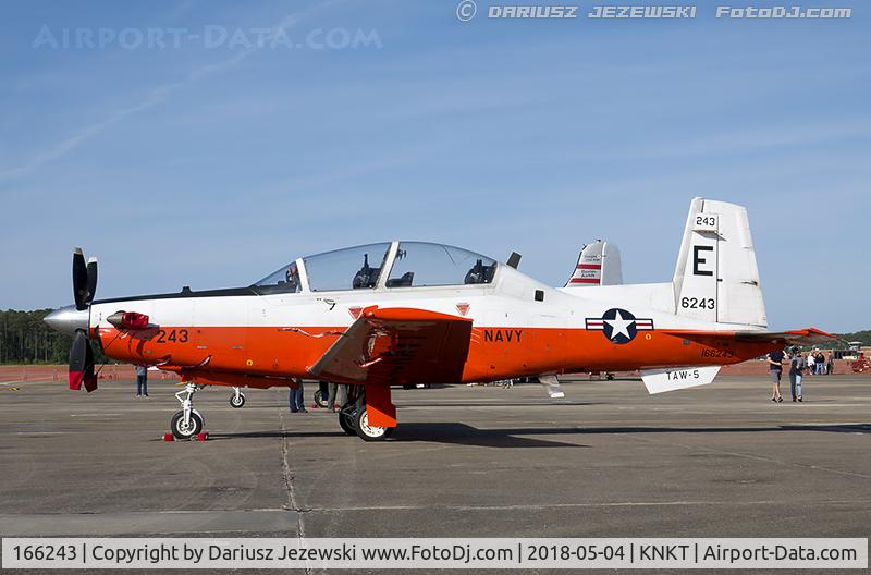 166243, 2003 Raytheon T-6A Texan II C/N PN-234, T-6A Texan II 166243 E-243 from  TAW-5 NAS Whiting Field, FL
